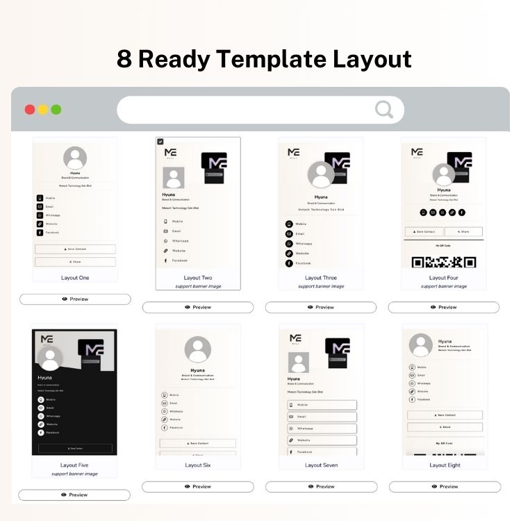 8 ready template 22